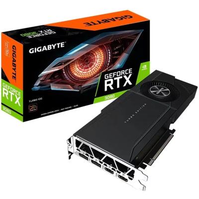 China New RTX3080 10G Single Fan Workstation Dual Fan Turbo GPU Graphics Card for sale