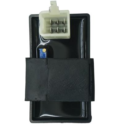 China Adjustable Motorcycle Ignition CDI Box+coil BAOTIAN 45KM H 6 Pin Speed Limit CDI Motorcycle CDI Packing for sale