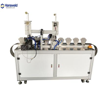 China energy & Factory Supply Kn95 N95 Mask Full Automatic Ultrasonic High Speed Ear Pulling Loop Welding Four Point Welding Machine for sale