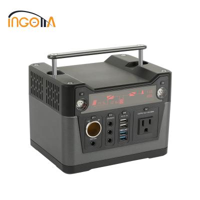 China â ¥ Wholesale 85% Smart 300W Solar Ups Panel Portable Generator With Lithium Ion Battery for sale