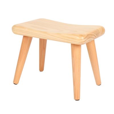 China 6.Wooden Antique Furniture Chinese Rustic Pine Wood Natural Solid Stool Storage Logo Wholesale Customizable Size for sale