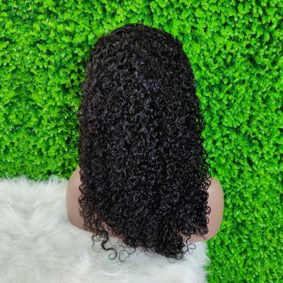 China Deep Lace Front Human Hair Wigs Water Wave Wigs For Women Color Wet And Wavy Lace Front Human Hair Wigs Pre Plucked With Baby Hair for sale
