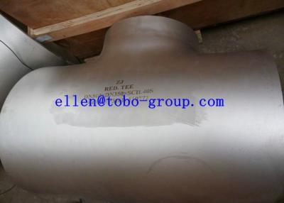 China TOBO STEEL Group ASTM A815 WPS32760 reducing tee ASME B16.9 A815 / A815M Standard for sale