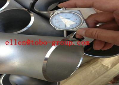 China ASTM A815 ASME B16.9 UNS Stainless steel tee UNS S32750 UNSS32760 for sale