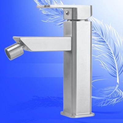 China Brushed Nickel Single Lever Bidet Faucet Modern Bathroom Faucet for sale
