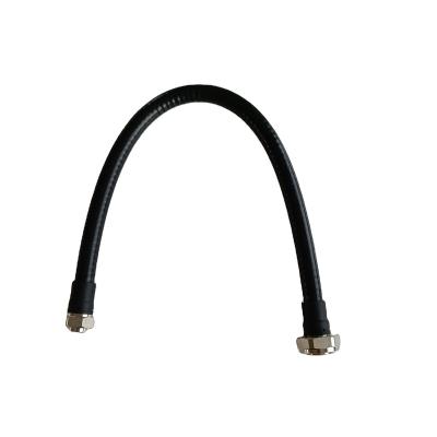 China 50Â ± 1.5Î © 4.3-10 1/2 Standard DIN Cable Male RF Female Left Jumper for sale