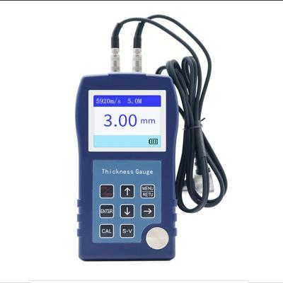 China Ultrasonic Thickness Gauge Meter Tester DR86S Large range ultra-thin thickness Stainless steel metal Ultrasonic Thickness Gauge DR86S for sale
