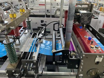 中国 8.5kwは機械に装置を作るポリ袋をするティッシュ袋をコンピュータ化した 販売のため