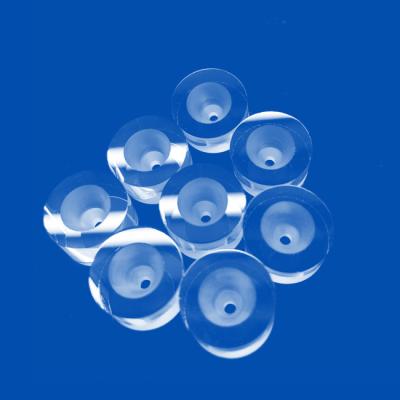Chine Tube de verre conique de quartz de trou à vendre