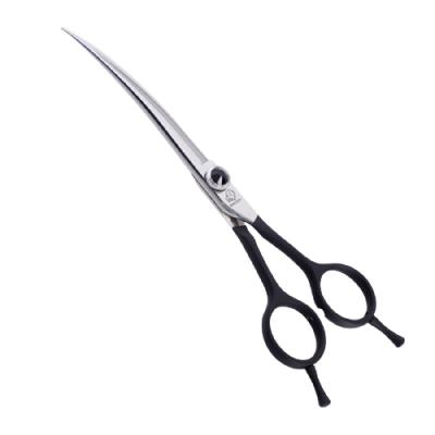 China 6.5 Inch Curved Dog Grooming Makas Scissors Professional Pet Grooming Scissors Multicolor Dogs Pet Scissors en venta
