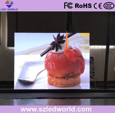 中国 室内用LEDディスプレイ 140° ビューイングアングル 1920Hz リフレッシュレート 4000 1 コントラスト比 1500 ニット 明るさ 販売のため