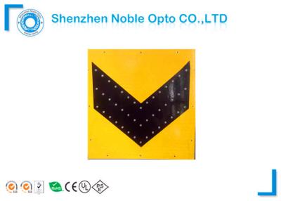 China High Standard Solar Traffic Signs 12V DC , Led Highway Signs 100cd for sale