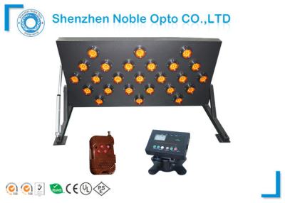 China Steel / Aluminum Housing Flashing Arrow Board Warning Sign for Garbage Truck Tail for sale