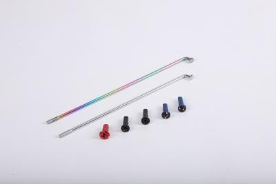 China High Rigidity Coloful And Titan Motorcycle Spokes Wear Resistance for sale