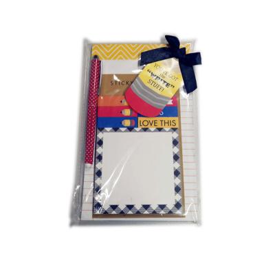 China Self Adhesive Stationery Supplier Sticky Notepad Notepad with a Pen - You Have