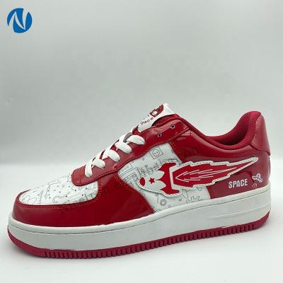 China Cushioning Oem Unisex Chaussures Casual Zapatos Sneker Custom Logo Basketball Style Shoes Original Patent Leather Walking Style Shoes Men for sale