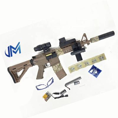 China Electronic Toy JM M4A1 chip assault rifle metal gear toy guns gel blaster gun electric ball water gun TikTok Kopetoy same style for sale