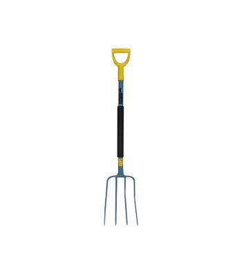 China China Manufacture Professional 120cm Portable Iron Garden Steel Composting Fork G12-12002 for sale