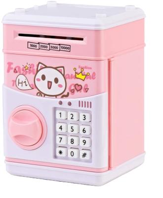 China Eco-friendly Material Electronic Piggy Bank For Kids Cash Coin Cartoon Atmosphere Money Saver Coin Bank For Kids Piggy Bank Tin Box Counting Money Jar for sale