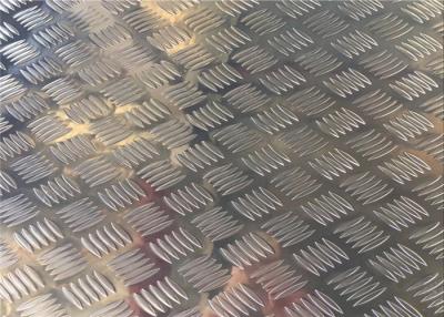 China Resbalón anti 6061 5 tamaños de aluminio del modelo de barra de la placa 5 de la placa de la pisada de la barra 4x1200x2500m m en venta