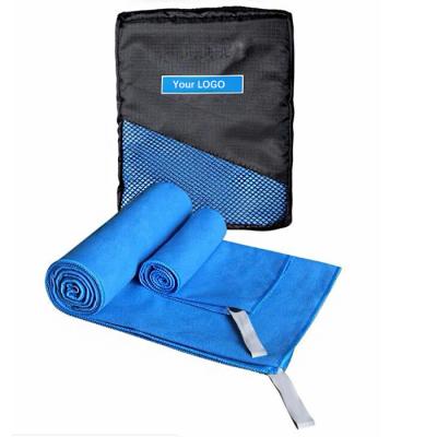 Chine Des serviettes imprimées personnalisées de haute qualité pour le gymnase. Des serviettes de transpiration en microfibre. à vendre