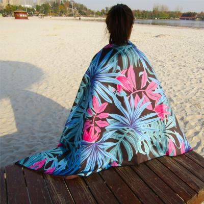 China 2025 Hot Wholesale Microfiber Beach Towel Custom Quick Dry Sublimation Beach Towel for sale