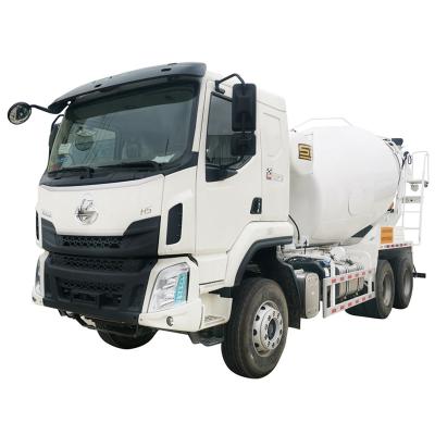 China Construction works Promotional good quality concrete mixer pump truck 10cbmconcert mixer truckmini H5 6x4 cement mixer truck for sale