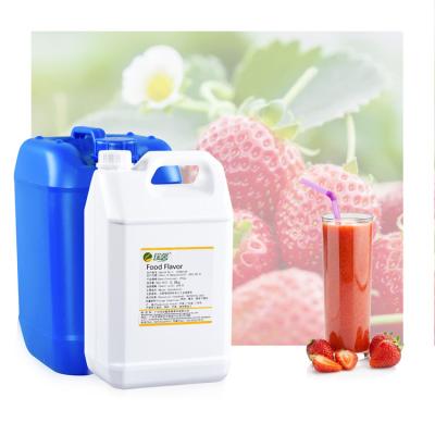 China Food Grade Strawberry Scent Beverage Flavors For Beverage Making Juice Flavors for sale