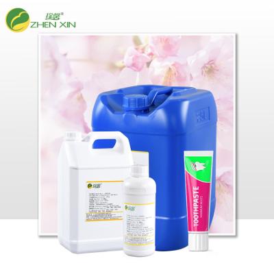 China Synthetic Fragrances And Flavors Natural Flavor Food Grade For Cherry Blossom Toothpaste Making Hot Sell Food Flavors à venda