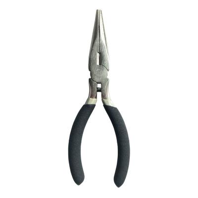 China Cutting Long Nose Carbon Steel Pliers 6.5 Inches for sale