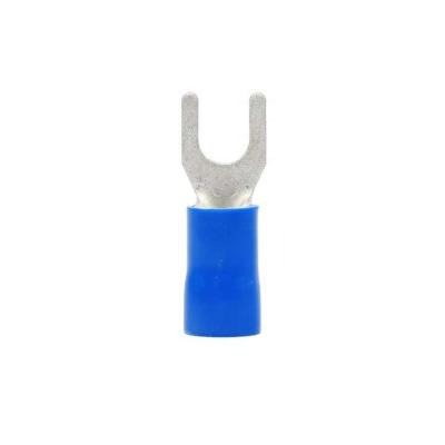 중국 SV Forked Brass Cold Press Terminal Block U-shaped insulated crimping terminals copper cable connectors terminals 판매용