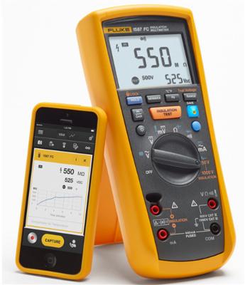China Multímetro de pinza digital Fluke 1587FC para prueba de aislamiento 1587MTD en venta