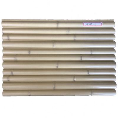 Chine UV Resistance Synthetic Bamboo Composite Fence / China Factory Wholesale Waterproof Bamboo Garden Fence à vendre