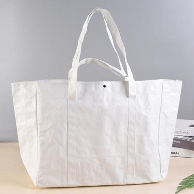 China Promotional Custom Handled Printed Logo Eco Friendly Tote Recyclable Large Extra Large PP Woven Laminated PP Woven Shopping Bag for sale
