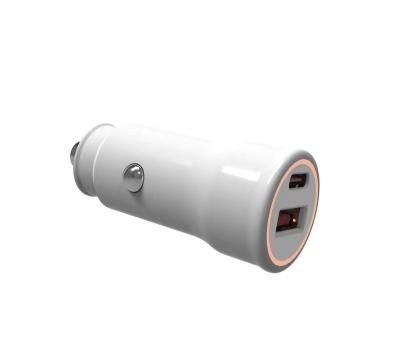 China Fast Car Charger 38W USB Car Charger Type C USB PD Car Charger For iPhone For Android Mobile Phone for sale