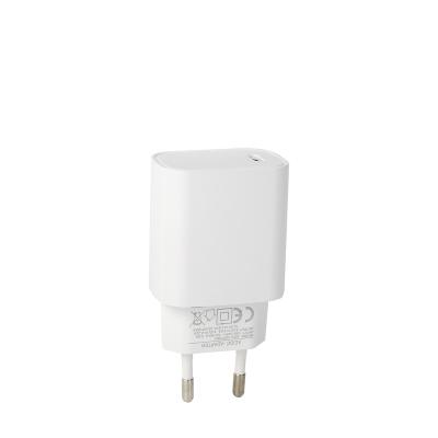 China 20W USB C Mobile Phone Charger iPhone USB-C Wall Charger Adapter Fast Power Supply Compatible For iPhone SE 2022/13/13 Mini/13 for sale