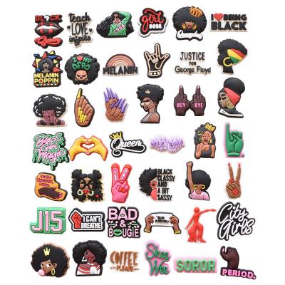 China Wholesale Custom Amazon Hit New Arrivals Clog Charm PVC Shoe Charms Clogs Shoe Decoration Jug Charms For Fang Charms for sale