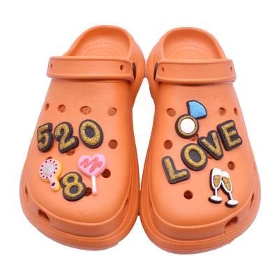 China New arrivals Amazon hit custom PVC shoe charms hobble charm for custom shoe decoration jug hobble charm wholesale for sale