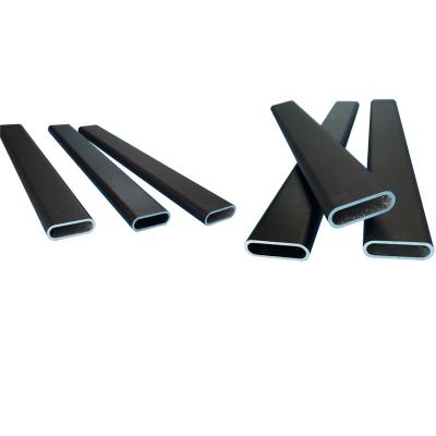 China Scanister Factory Customization Tube Supplier Oval Flat Color Aluminum Pipe Product for sale