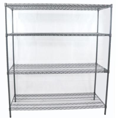 China Suitable for economical outdoor metal wire hoop display wine rack business and stable shelf for storage for sale