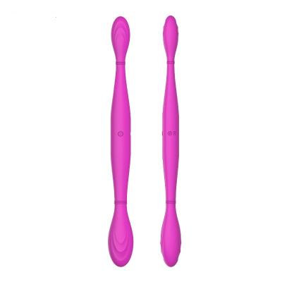 China ABS+Silica Gel ABS+Silica Gel 7 Speed Double Head Waterproof G Spot Stimulate Wand Massage Couples G Spot Vibrator Female Silicone Clitoral Vibrator for sale
