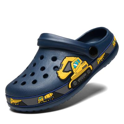 China PU 2021 Summer Kids Unicorn Clogs Slippers For Girls Designer Slides For Boys Beach Outdoor Kids Clog Kids Jug Shoes for sale