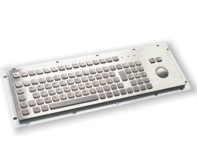 China Teclado de PC industrial resistente al agua y al polvo IP65 / IK07 con resistencia a la violencia de la pelota de pista en venta