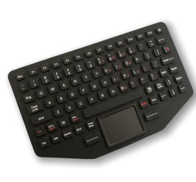 China Teclado montado en panel industrial con touchpad IP67 Mini Teclado ligero en venta