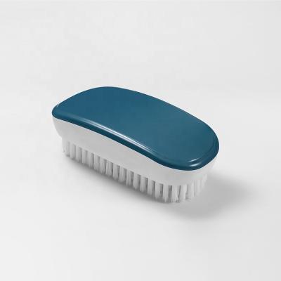 China Sustainable Laundry Hair Soft Shoe Washing Small Board Brush Household Creative Multifunctional Plastic Cleaning Brush for sale
