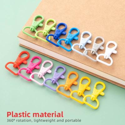 China Wholesale Cheap Plastic Rainbow Nickel Snap Buckle Snap Hook For Bags Lady Handbag Hardware Snap Hook Buckle for sale