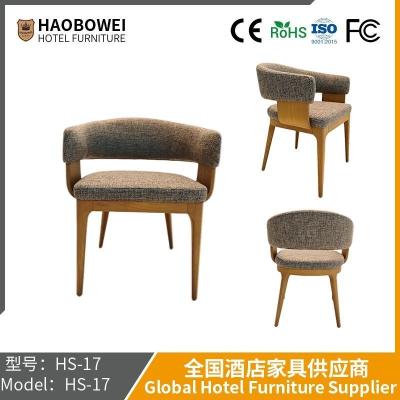 China Muebles Haobowei Italia Sofá de cuero simple Silla de tigre informal Balcón Sala de estar Tejido artista con silla de lujo ligera en venta