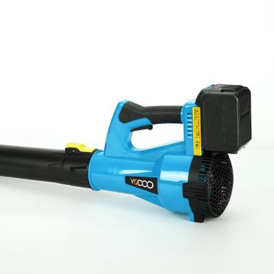China High Quality Electric Garden Leaf Blower Vacuum With 18.8AH Battery Fast Charger for sale