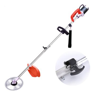 China Yodoo DC 500W 12Ah Anti-Skid Electric Grass Trimmer Battery Brush Cutter for sale