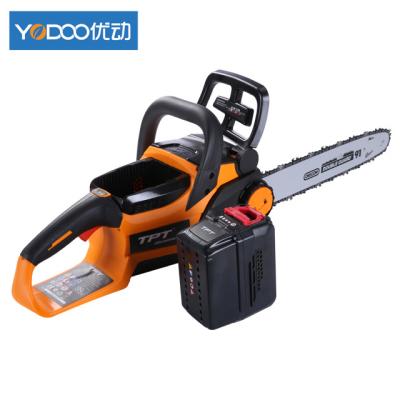 China 4-Stroke Yodoo Motor 1200W Lithium Battery Electric Chainsaw for sale